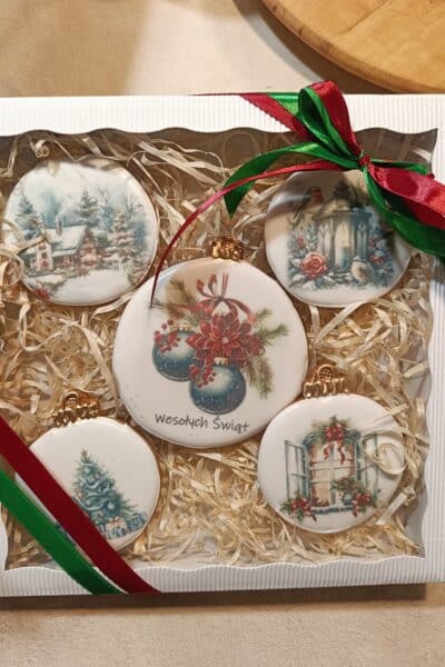 Pierniki świąteczne zestaw XL zestaw prezentowy