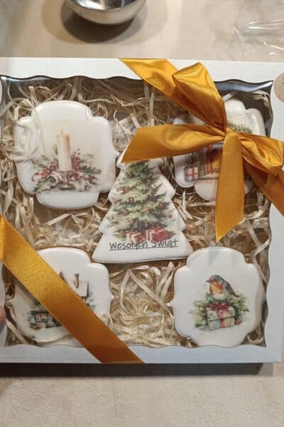 Pierniki świąteczne zestaw XL zestaw prezentowy